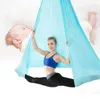 5 * 2.8 m haute résistance aérienne soie yoga balançoire hamac anti-gravité volant inversion ceintures de yoga pour GYM exercice à domicile fitness 240223