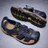 Sandales 2024 Été Hommes Casual Plage Chaussures d'eau en plein air Respirant Trekking Mode Randonnée Escalade Pêche Loisirs