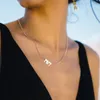 Taylor Album Song Title Necklace Women TS Inspired Necklaces for Singer Fans Gifts Stainless Steel Letter Design Speak Now 1989 Fearless Music Friendship Jewelry