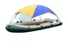 24 person Inflatable Boat Kayak Rowing Boat Canopy Awning AntiUV Sun Shade Shelter Rain Cover Fishing Tent7605322