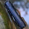 CNC Aluminum Alloy Black Waterproof Bottle Camping Survival Seal EDC Outdoor Tool 240220