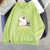 Women's Hoodies Pug Dog Sweatwear Women/men Kawaii Sweatshirts Cartoon Print Dogs Graphic Hoodie Casual Couples Clothes 2024 Aesthetic Tops