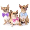 Cão vestuário pet gato colar formal gravata ajustável laço portátil colar acessórios terno pequeno médio e