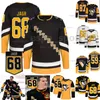 Penguin 68 Jaromir Jagr Patch Sidney Crosby Reverse Retro -Trikot Kris Letang Jake Guentzel Jeff Carter Kasperi Kapanen Teddy BlueGer Evgeni Malkin Nathan