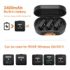 Accessories Zgcine Zgr30 Charging Case Box for Rode Wireless Go Ii/i Microphone System with Led Power Display