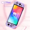 Fall Ny söt tecknad TPU -skalfodral för Nintendo Switch OLED Console Protective Skin Cover för NS Switch OLed Gaming Accessories