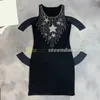 Vrouwen sexy bodycon-jurk glanzende kristallen jurken mouwloze ronde hals jurk lente zomer feestjurken