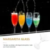 Bicchieri da vino Bicchiere da bicchiere Calice da bere Succo Margarita Tazze da cocktail Matrimonio Compleanno Festa Fornitura per ristoranti Els