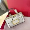 VLT box bags Women Crossbody Bags Shoulder Handbags Designer Luxury Mini Portable Box Cosmetic Lipstick Bag Sheepskin Ladies Fashion Small Purses 240115