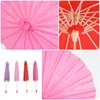 Parapluies 4 pcs mini parapluie décorations de cocktails pour boissons ornements suspendus colorés miniatures