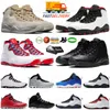 Баскетбольные кроссовки 10s мужские Jumpman 10 10th Anniversary Seattle Steel Cement Tinker Bulls Over Broadway Orlando Light Huarache Кроссовки для занятий спортом на открытом воздухе 40-47