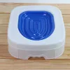 Boîtes Nouveau formateur de toilettes pour chats, bac à litière réutilisable pour chat pouvant être avec de l'eau ou de la litière pour chat enseignant aux chats à utiliser le produit d'outils de toilette
