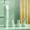 Clippers Dog Clipper Cat Hair Clippers Pet Grooming Haircut Nail Trimmer Set 4 In 1 Cordless Rechargeble Professional Pet Grooming Tool