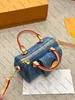 Tasarımcı mini nano hızlı denim çanta kadın omuz çantası moda sevimli el çantası tuval crossbody tuval cüzdana uyuyor