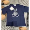 Tシャツ新しいファッションキッズTシャツサマーティートップ男の子の女の子の手紙プリントTシャツ通気可能な子供服