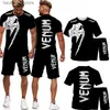 Men's Tracksuits Summer Men s Set 3D Print T shirt Shorts 2 Piece Suit Men Clothes Casual Outfits Fashion Harajuku Streetwear Sportswear 220708 Q240228