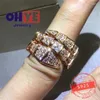 Anillos de racimo estilo europeo y americano moda personalizada lujo serpiente hueso oro color anillo regalo de vacaciones pareja clásico para mujeres