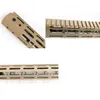 Crotek 15 Inch Lightweight Screw Mount Type M-LOK Handguards For .223/5.56 Black/Tan/Red color Steel barrel nut MLR-15xS