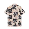 Chemise de créateur 24ss Chemises boutonnées pour hommes Chemise de bowling imprimée Hawaii Chemises décontractées florales Hommes Slim Fit Robe à manches courtes T-shirt hawaïen M-3XL 03