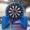 wholesale 5mH (16.5ft) With blower Outdoor Activities Free door shippings 2 in 1 giant inflatable football dart board archery darts carnival game for sale