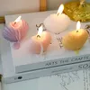 3pcs Candles Shell Candle Украшение на день рождения