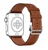 Designer New Fashion Butterfly-Verschluss Lederarmband für Apple Watch-Serie Ultra87654321 40 mm 42 mm 38 mm 44 mm Band für iwatch 41 45 49 mm Zubehör DesignerOC8QOC8Q