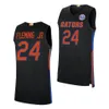 NCAA Custom S-6XL Florida Gators College Basketball 1 Walter Clayton Jr. Maillots 4 Tyrese Samuel 0 Zyon Pullin 2 Riley Kugel 21 Alex Condon 5 Will Richard Handlogten