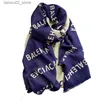 Sjaals Luxe kasjmier damesmerk sjaal nieuwe geruite warme sjaal herfst damessjaal Q240228