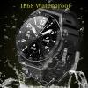 Watches Smart Watch Men Bluetooth Ring NFC Smartwatch IP68 Vattentäta sportklockor 1.35 tum 390*390 HD IPS True Color Screen