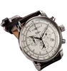 2022 Nuovo Zeppelin Watch Fashion Tre Eye Multifunzione TimeCode in pelle Casual in pelle business quarzo men039 o Guarda Relojes Hombre7326618