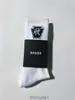 Rhude Cotton Sock Men Women Sock Designer Luxe hoogwaardige Pure Gebreide comfort Merk Vertegenwoordiger Deodorisatie absorberen zweet