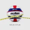 Molten V5B5000 Volleyball Standard Rozmiar 5 Soft PU Beach Ball dla dorosłych wewnątrz meczu na zewnątrz 240226
