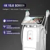 Máquina de remoção de pelos com 4 comprimentos de onda, rejuvenescimento da pele, diodo, laser, equipamento para perda de cabelo, uso em salão de beleza, 2 alças, aprovado pela fda