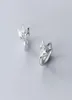 MloveAcc 925 Sterling Silver Animal Fox Hoop Earrings for Women Engagement Wedding Fashion Jewelry1584077