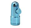 Bullet Snuff Bottle Pipe Dispenser Rocket Metal 44mm för Snorter Mini Reting Pipes Hookah Water Bongs Sniff Nasal Sniffer Tobacco ZZ