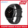 Braccialetti Kospet Magic 4 Bracciale 1.32 '' FullTouch Retina Display 5atm Waterproof Smart Band 20 Modalità sportiva Monito Smartwatch