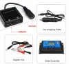 Sistema solare domestico solare 30W 2USB5V 18V DC Kit pannello solare fotovoltaico 60A Controller Caravan Power Carica batteria Modulo fotovoltaico esterno