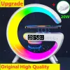 Mini Multifunktions Wireless Ladegerät Pad Stand Lautsprecher TF RGB Nachtlicht Schnelle Ladestation für iPhone Samsung Xiaomi Huawei