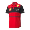 Odzież motocyklowa klasyczny ferrari f1 T-shirt odzież forma 1 fani ekstremalne sportowe oddychające ubranie Najwyważone krótkie rękawie Custo Dhln1