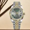 مصمم فاخر مشاهدة Mens Watch Movement 36 مم 41 مم كامل الفولاذ المقاوم للصدأ مقاوم للماء هدية العطلة للنساء الساعات الكلاسيكية Wristwatche Luxe Automatic Watch