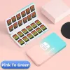 Sacs Nice Gradient Color Boîte de jeu Switch Card Card Card de jeu 24 en 1 Boîte de cartouche de jeu pour NS Switch Lite Lite OLED Accessoires