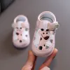 Outdoor Sommer Baby Lauflernschuhe Strandschuhe Ausschnitte Kleinkindschuhe Jungen Mädchen weicher Boden Bequem SYJ062