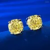 Dangle Earrings 2024 925 Silver Bagua Shape 8 High Carbon Diamond Zircon Cross Border Ins Selling In Europe And America