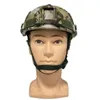 Tactical Helmets Camouflage glass fiber tactical fast helmet explosion-proof shockproof anti impact Cs special forces training helmetL2402
