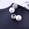 Dangle Earrings 2024 Luxury Micro Paved Zircon Pearl Ball Drop For Women Elegant Party Fashion Earings Brincos Gifts