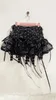 تنورات القوطية الملابس y2k الموضة بانك قصيرة harajuku فريدة من نوعها شرابة الأسود