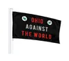 Ohio Against The World-Flaggen, 3039 x 5039 Fuß, 100D-Polyester, lebendige Farben, mit zwei Messingösen6260023