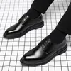 Dress Shoes Men's Black PU Formal For Men Oxfords Male Wedding Party Office Business Shoe Zapatos De Hombre