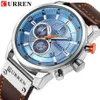Curren Fashion Quartz Men Watches Top Brand Luxury Man Clock Chronograph Sport Mens Wrist Watch Date Hodinky Relogio Masculino C1315B