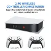 Consoles Retro TV 4k Video Game Box Console Gamebox 20000 Games Draadloze controllers Ingebouwde luidspreker voor PS1/CPS/FC/GBA Arcade Gaming Stick